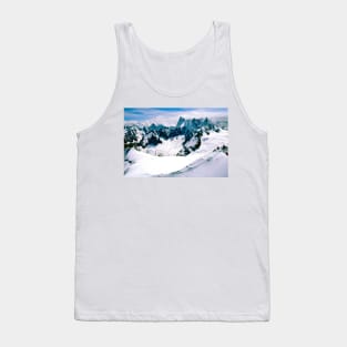 Chamonix Aiguille du Midi Mont Blanc Alps France Tank Top